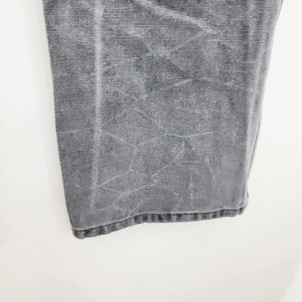 Acne Studios Palma Patch Canvas Work Pants in Carbon Grey XXS 28